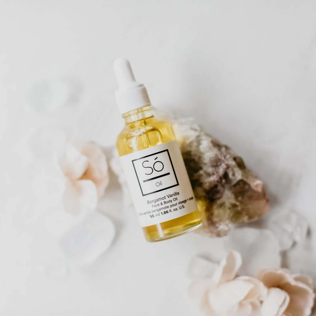 bergamot vanilla body oil