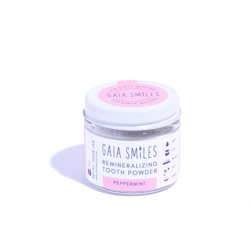 peppermint tooth powder
