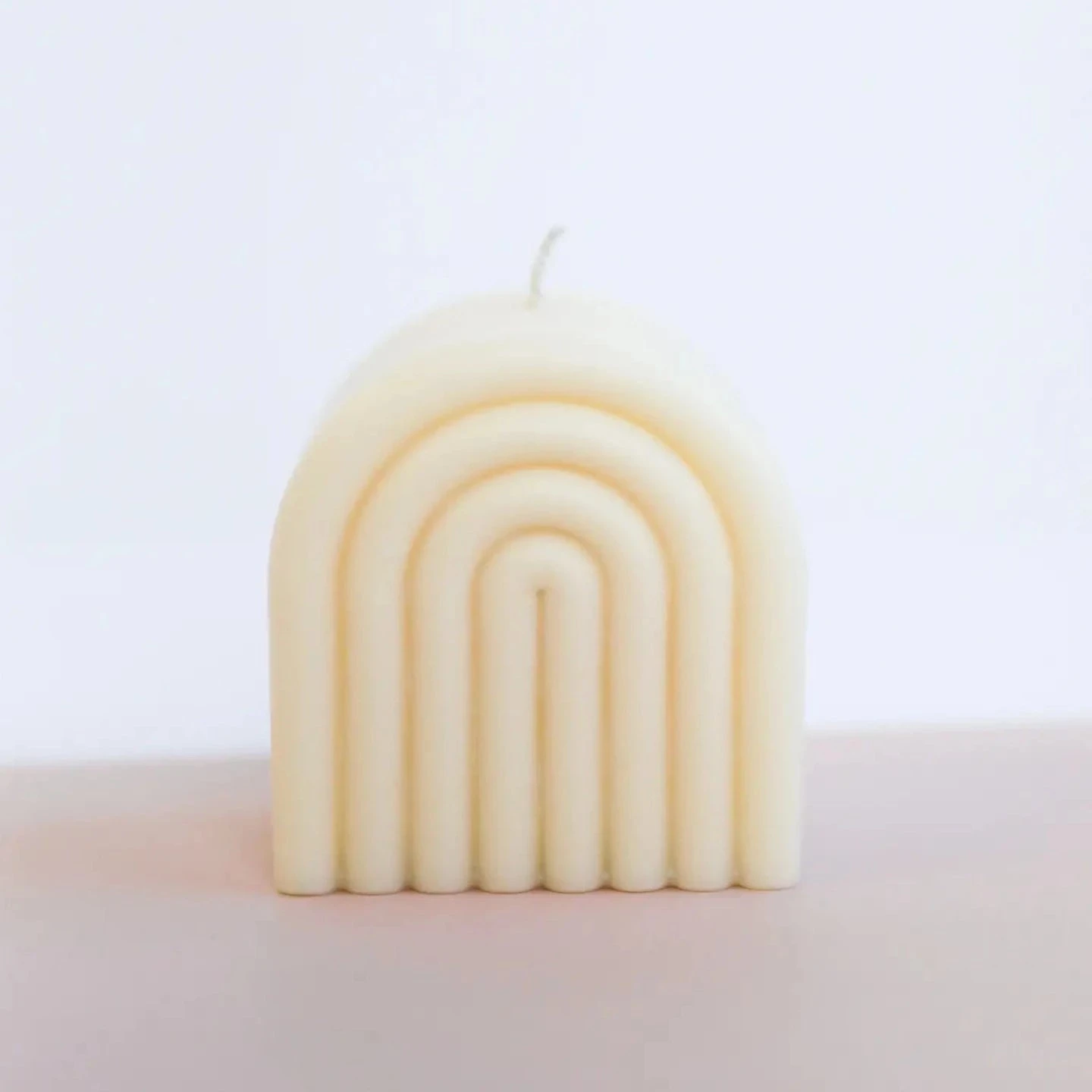 arch candle - cream