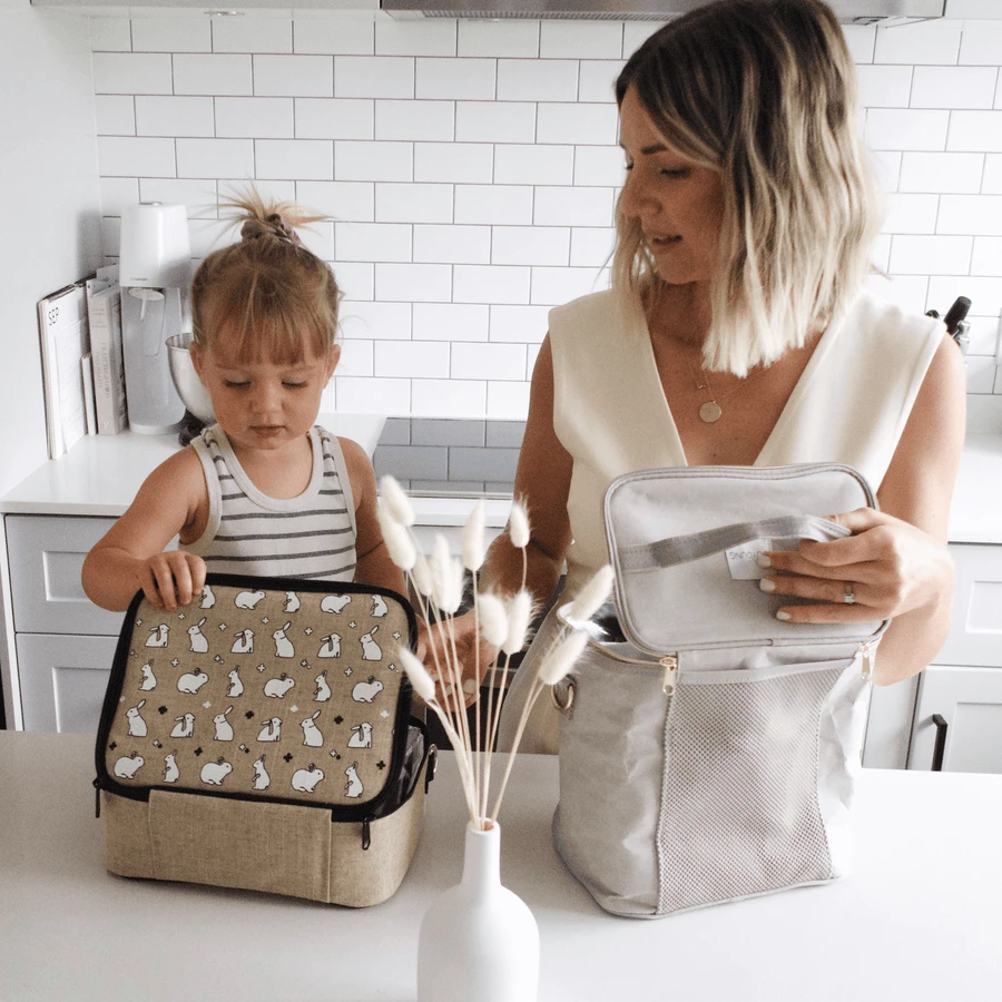 kids bunny lunch box