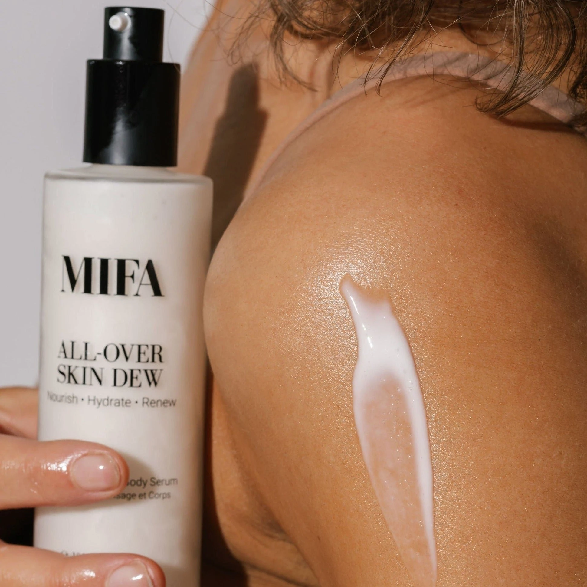 all over skin dew