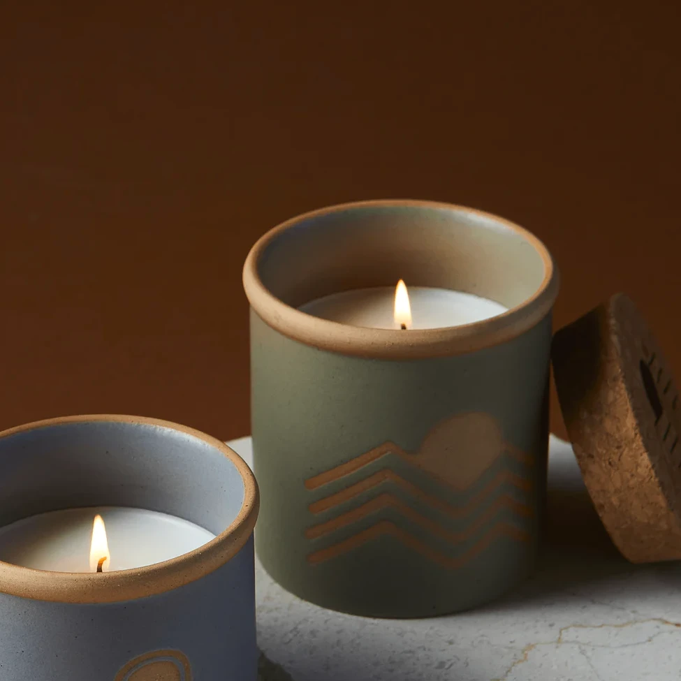 wildflower & birch candle