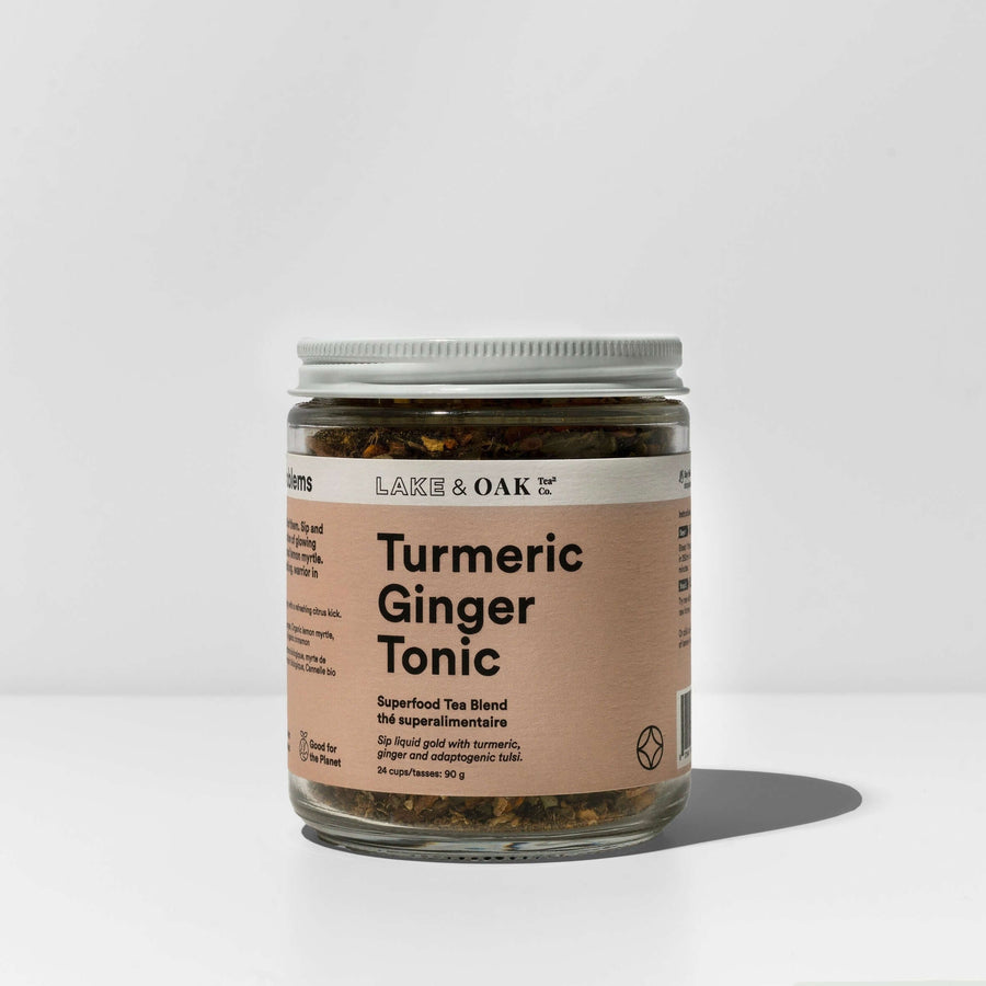 turmeric ginger tonic - jar