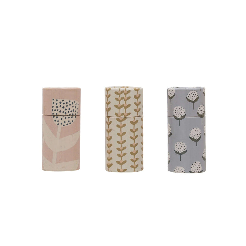 floral print safety matches