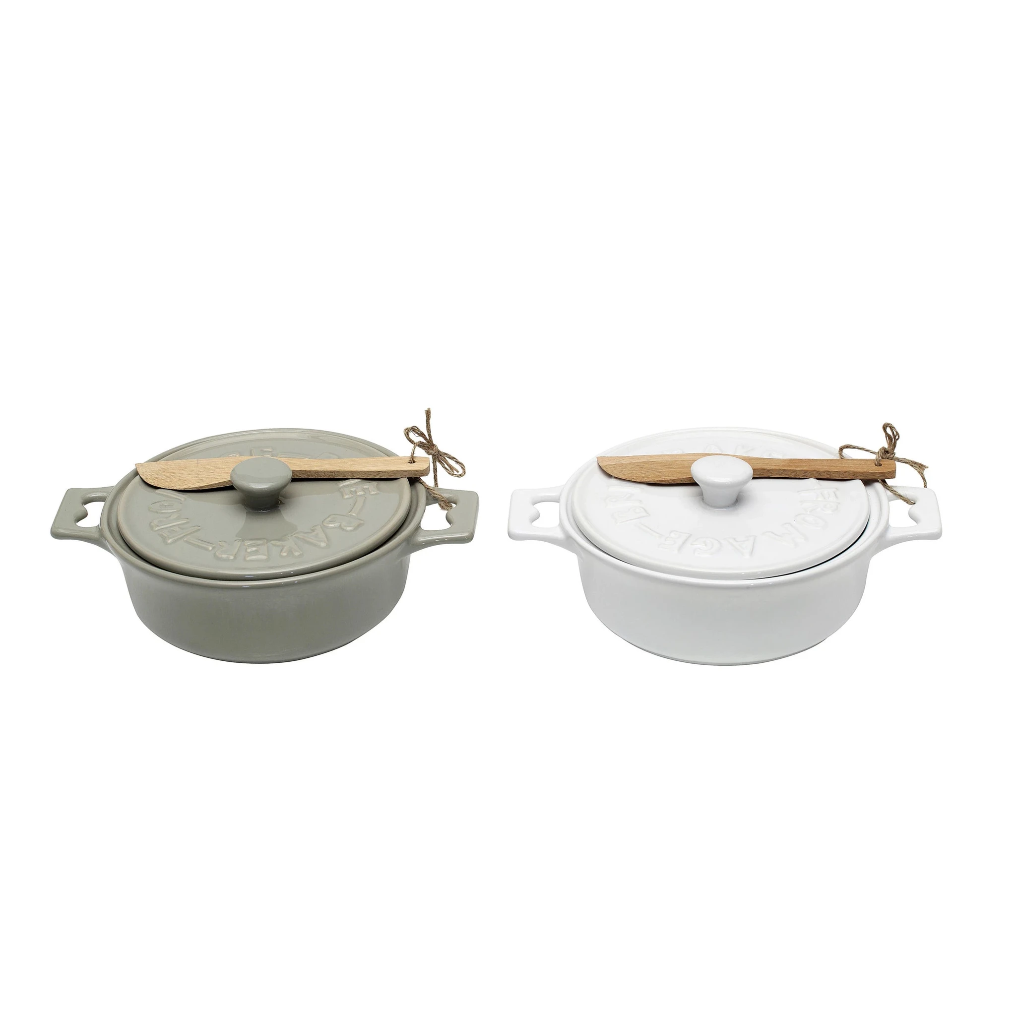 baked brie stoneware