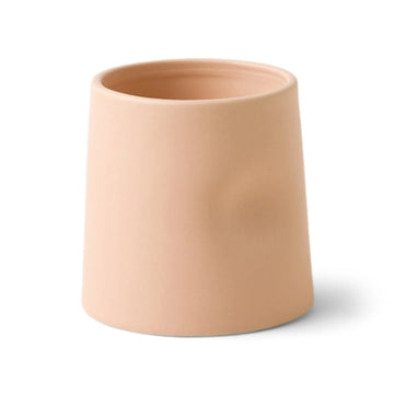 ceramic thumb mug (tan)