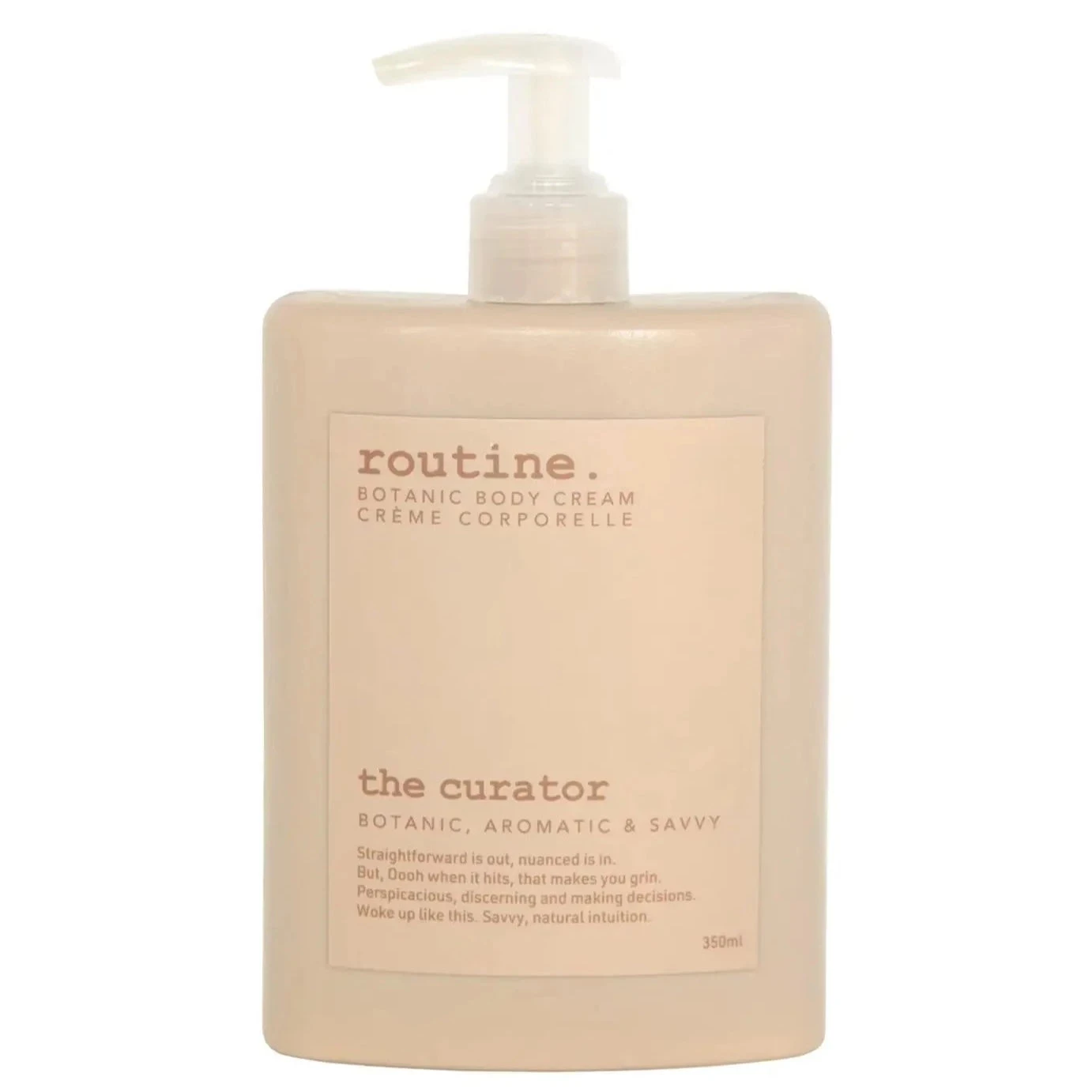 the curator botanical cream