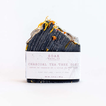 charcoal tea tree soap