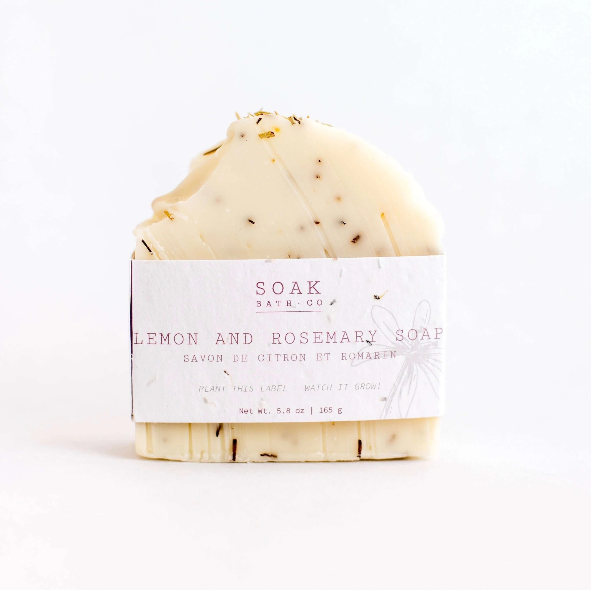 lemon rosemary soap
