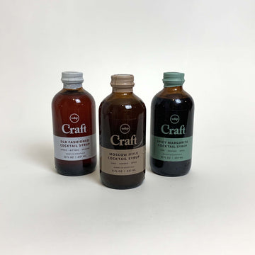cocktail syrup set