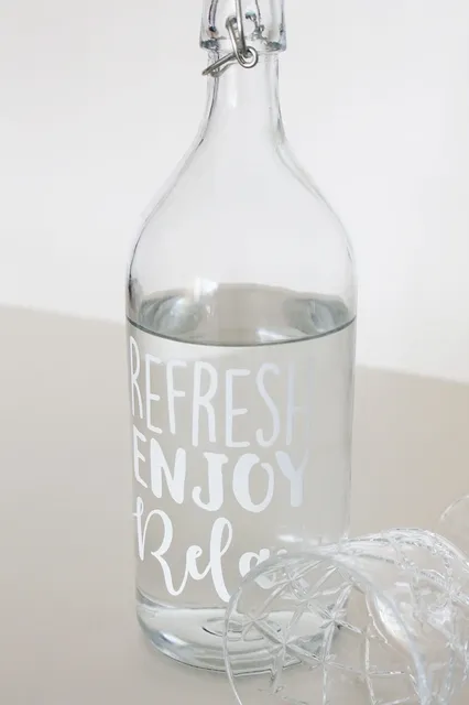 wide mouth bottle - sandstone