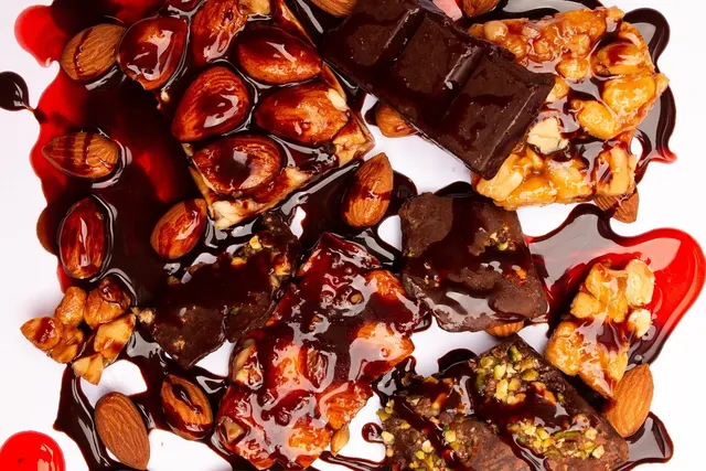 pretzel caramel bar