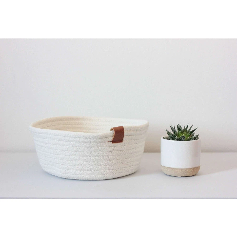 10" woven basket